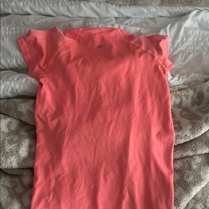 Bright Pink Athletic T-Shirt Size 2